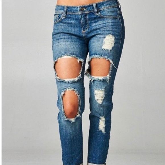 Sneak Peek Denim - Sneak Peek> Skinny Boyfriend Jeans